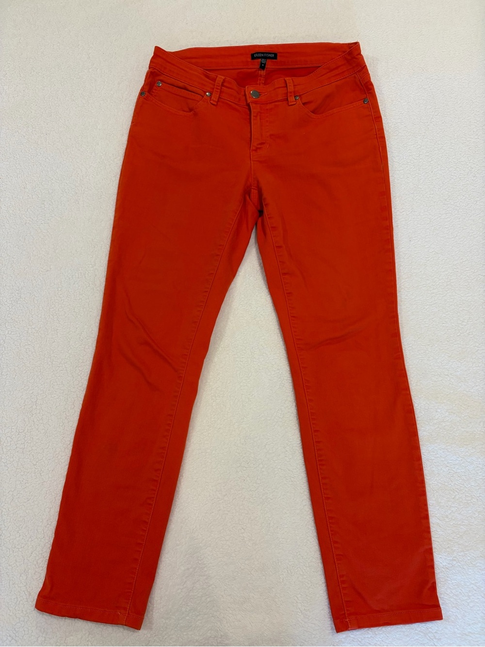 Eileen Fisher Straight-Leg Jeans in Ted